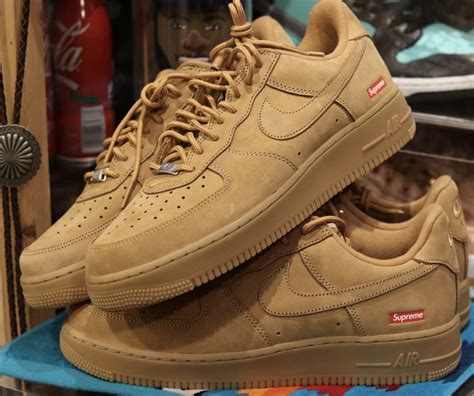 supreme nike air force 1s